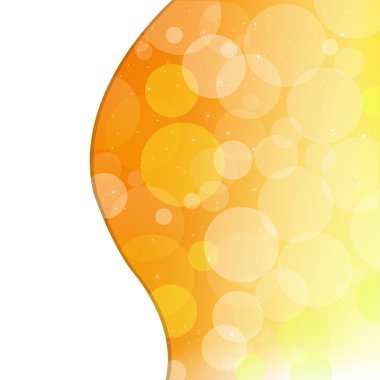 Abstract Orange Background clipart