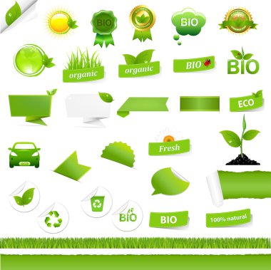 Bio Signs Set clipart