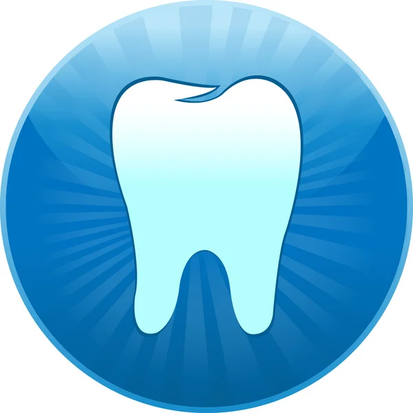 Ikony zub — Stockový vektor