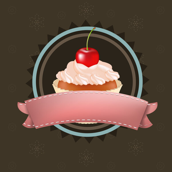 Cupcake With Cherry