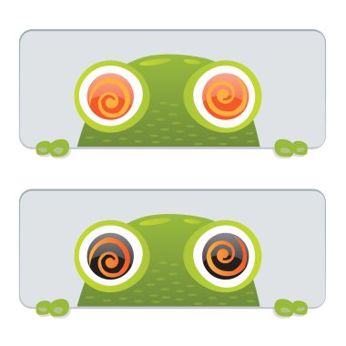 Hypno Frog clipart