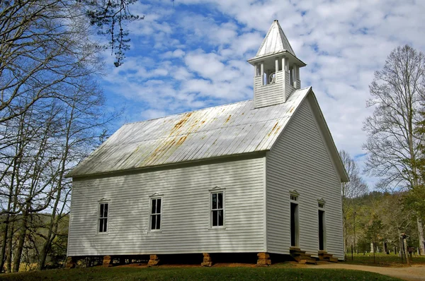 Cades Cove - 1902 Igreja Metodista 3 — Fotografia de Stock