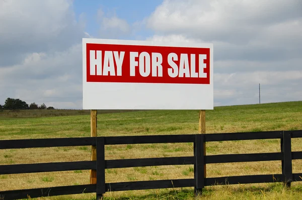 Hay for Sale — Stock Photo, Image