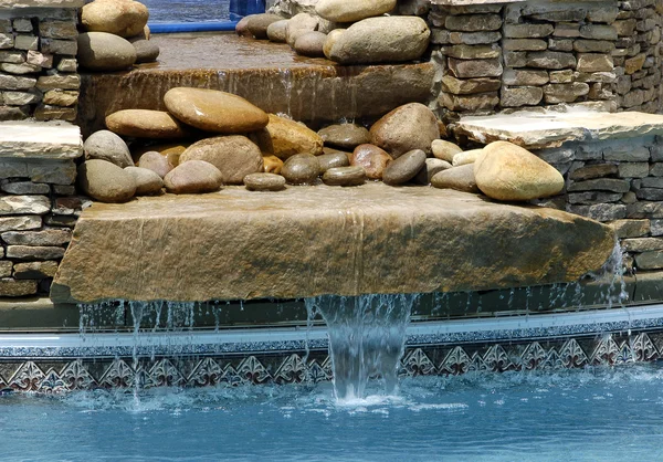 Spa vattenfall funktion — Stockfoto