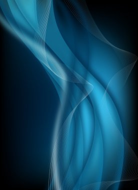 Abstract blue background clipart