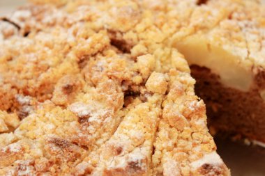 Crumble mixture cake