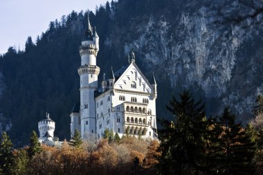 Almanya 'daki Neuschwanstein kalesi