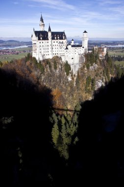 Almanya 'daki Neuschwanstein kalesi