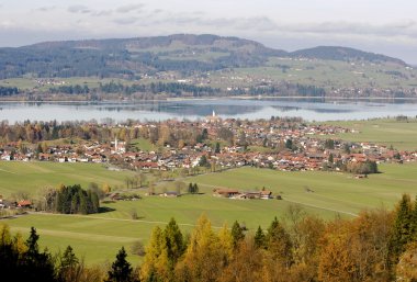 Almanya 'nın Bavyera köyü