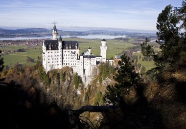 Almanya 'daki Neuschwanstein kalesi