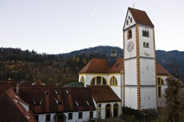 Castle in Fussen, Germany clipart