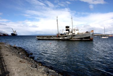 Ushuaia harbour, Arjantin