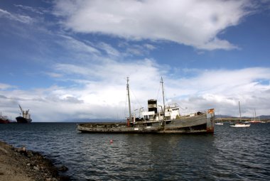 Ushuaia harbour, Arjantin