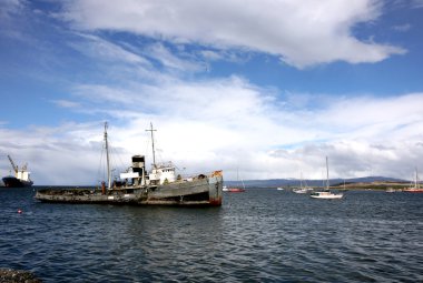 Ushuaia harbour, Arjantin