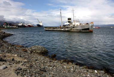 Ushuaia harbour, Arjantin