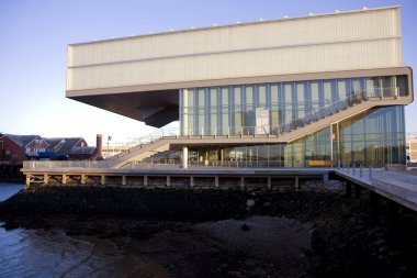 ICA Boston at sunset