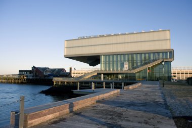 ICA Boston at sunset