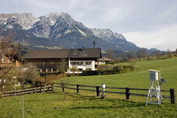 Село в Австрії — стокове фото