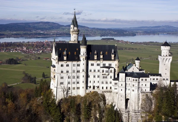 Castillo de Neuschwanstein en Alemania — Foto de Stock