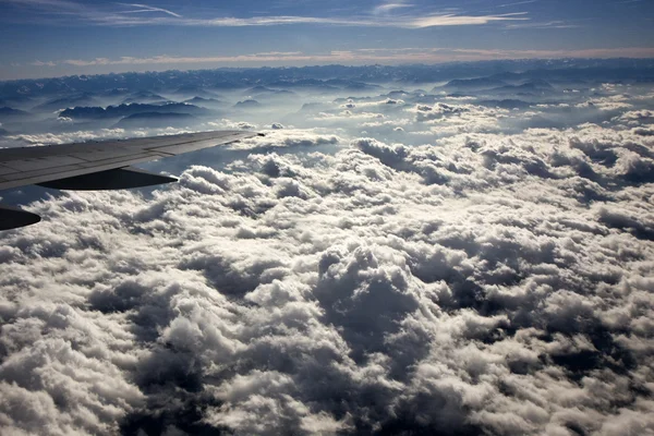 飛行機から雲 — ストック写真