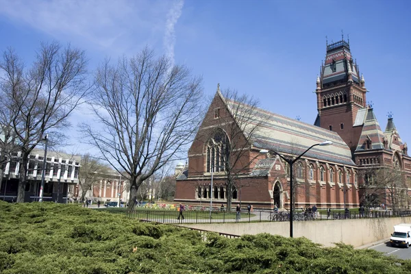 Меморіальний зал Гарвардського університету — стокове фото