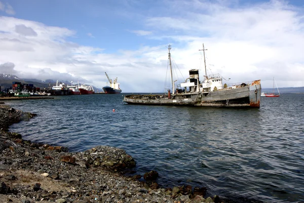 stock image Ushuaia Harbour, Argentina