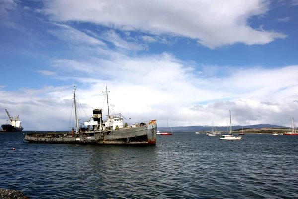 stock image Ushuaia Harbour, Argentina