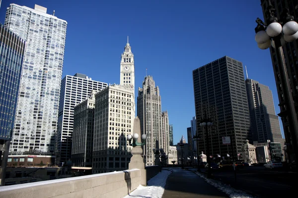 stock image Chicago downtown city center