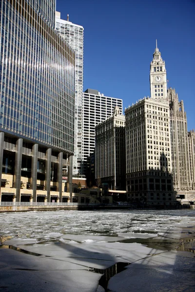 stock image Chicago downtown city center