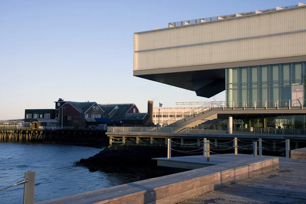 stock image ICA at Boston at sunset