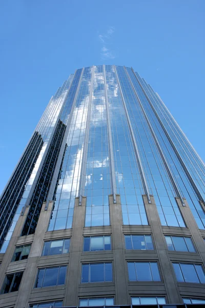 High building in Boston center architecture — Stock Photo, Image