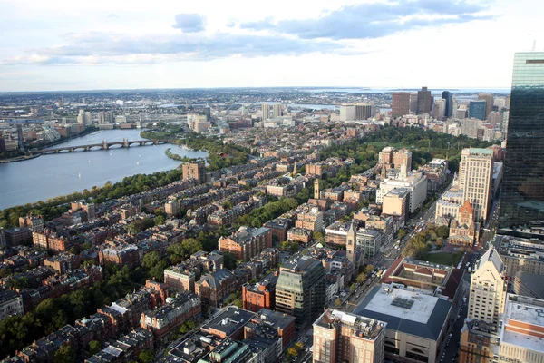 stock image Boston's panorama from Prudential tower