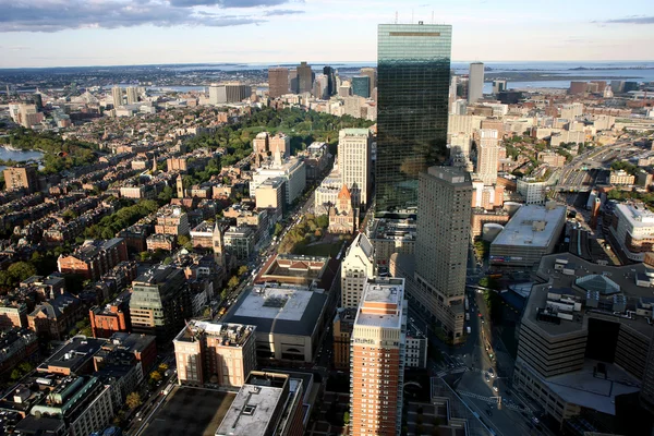 stock image Boston's panorama from Prudential tower