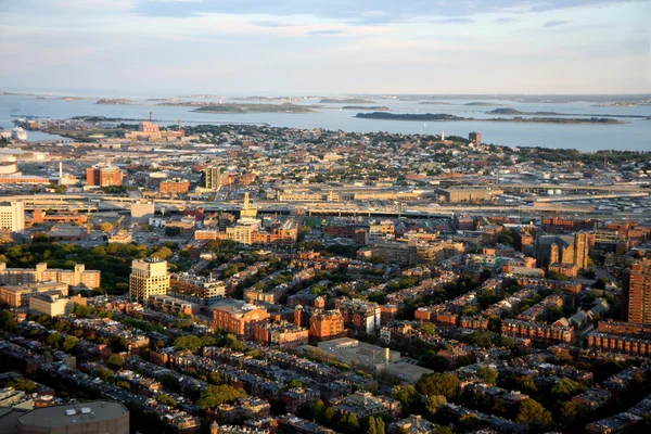 boston'ın panoramik manzarasını