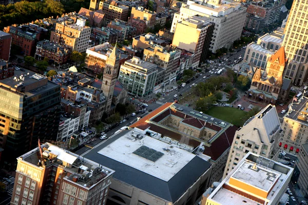 stock image Panoramic view of Boston