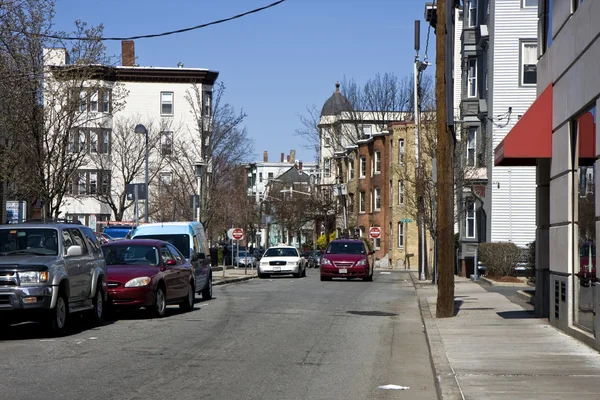 Cambrige ulice v Massachusetts — Stock fotografie