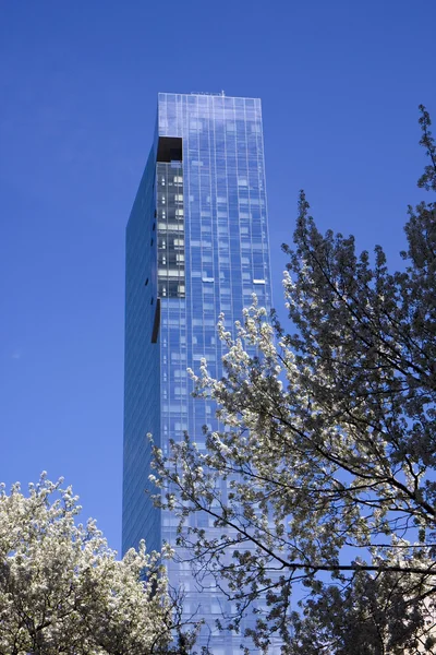 Manhattan building closeup — Stock Photo, Image