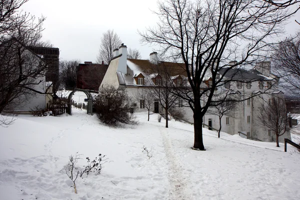 Quebec på vintern — Stockfoto