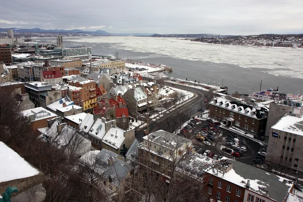 stock image Quebec in winter