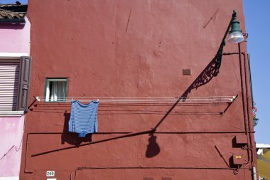 burano Adası evleri