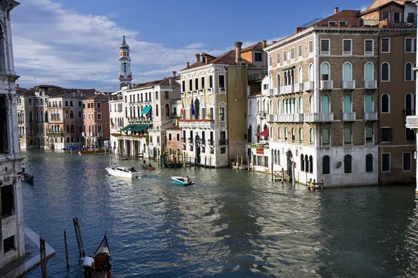 Edificios en el gran canal de Venecia — Foto de Stock