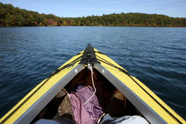 stock image Boat in the Walden Pond