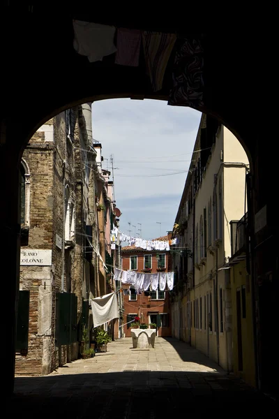 在威尼斯的街头 — 图库照片