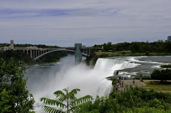 Rainbow bridge, Niagarafallen — 图库照片