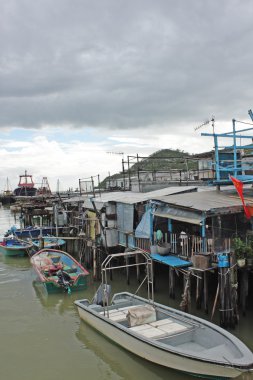 Tai O fishing village with stilt house in Hong Kong