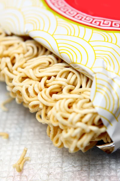Noodles on a white background. — Stock Photo, Image