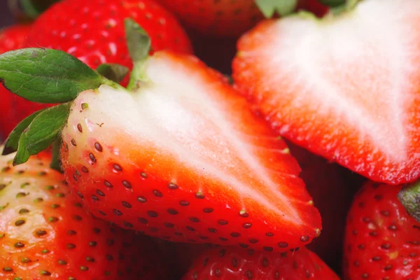Strawberry background — Stock Photo, Image