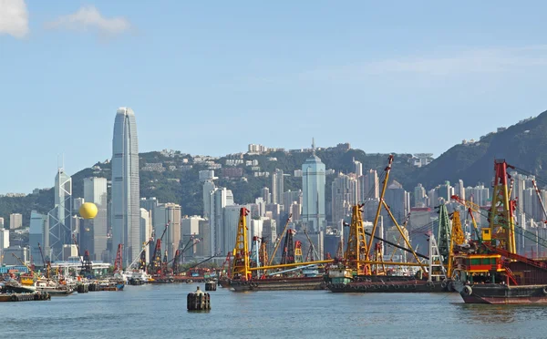Hong Kong Skyline dans l'après-midi . — Photo