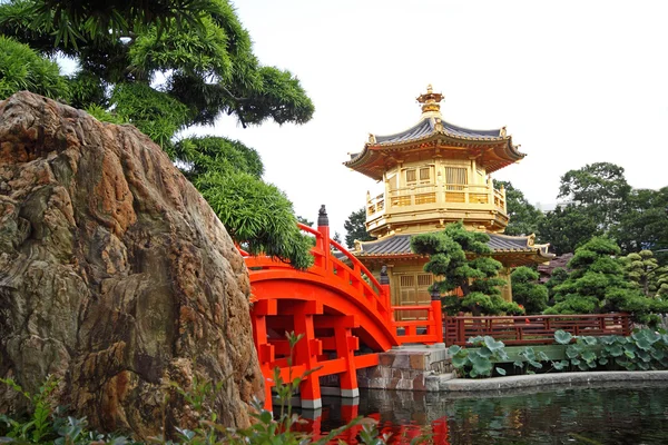 Павільйон абсолютна досконалість в Nan Lian саду, Hong — стокове фото