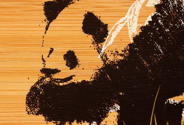 Pintura de panda — Foto de Stock